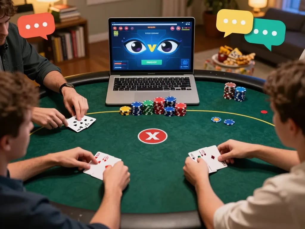 LGO99 Situs Game Online Terpercaya Di INDONESIA terlibat dalam permainan poker online strategis dengan grafik yang menarik dan interaksi yang hidup.