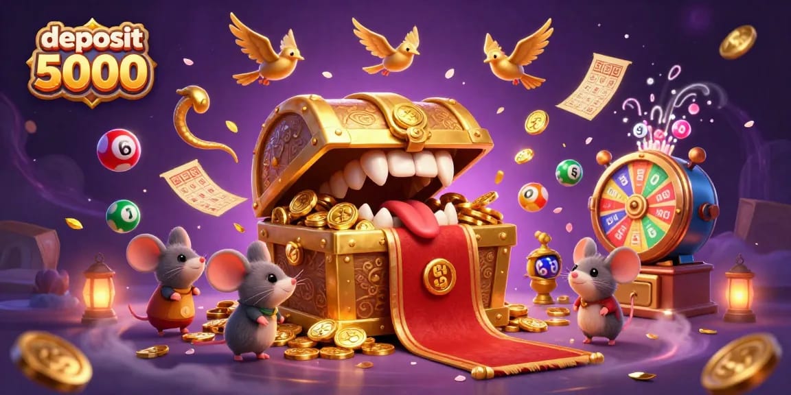 Engage in excitement at deposit 5000 slots while enjoying a vibrant casino scene filled with treasure.