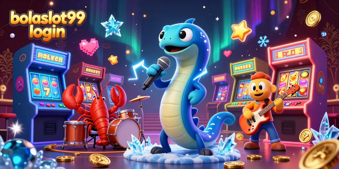 Engage with bolaslot99 login and win huge jackpots in an underwater casino scene with vibrant characters.