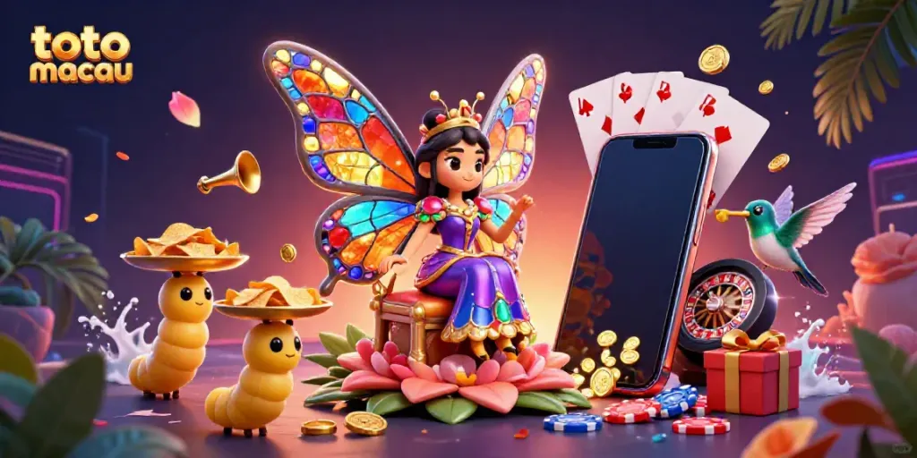 Melihat hasil togel toto macau secara real-time melalui smartphone canggih di tengah suasana game yang ceria.