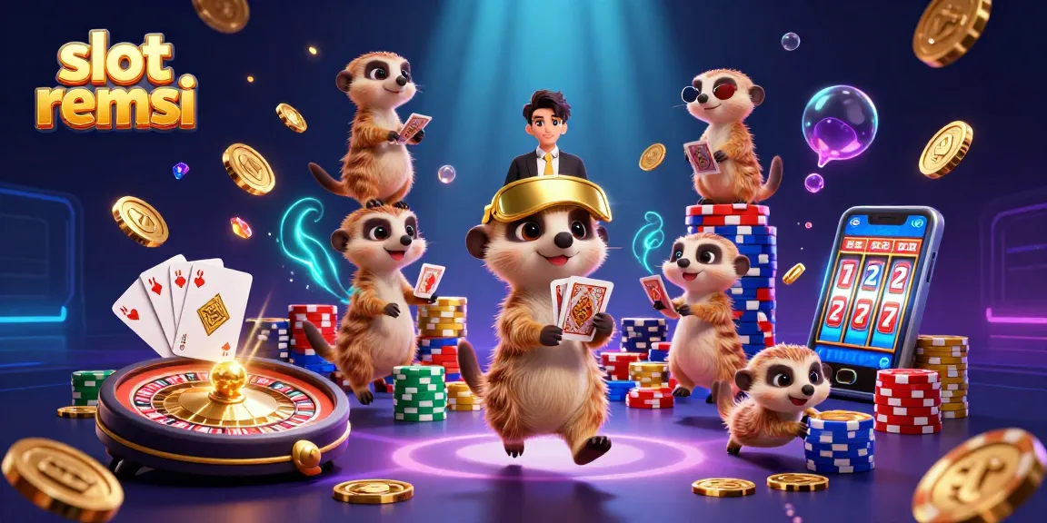 Menangkan jackpot di slot remsi dengan pengalaman kasino meriah bersama koloni meerkat.