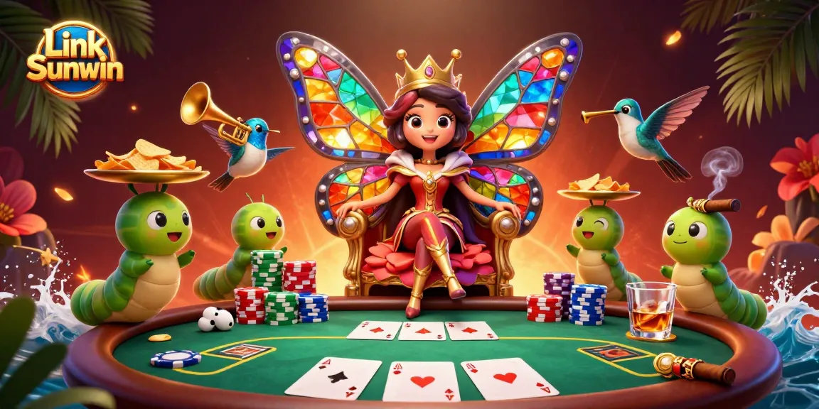 Experience the excitement of Link Sunwin with vibrant gaming elements and a rich atmosphere.