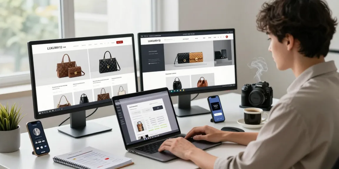 Pengalaman e-commerce mewah dengan LUXURY12 Link Alternatif di ruang kerja modern.