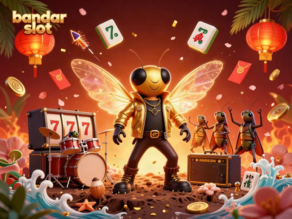 Bandar slot memberikan pengalaman bermain yang hebat dengan slot dan elemen warna-warni.