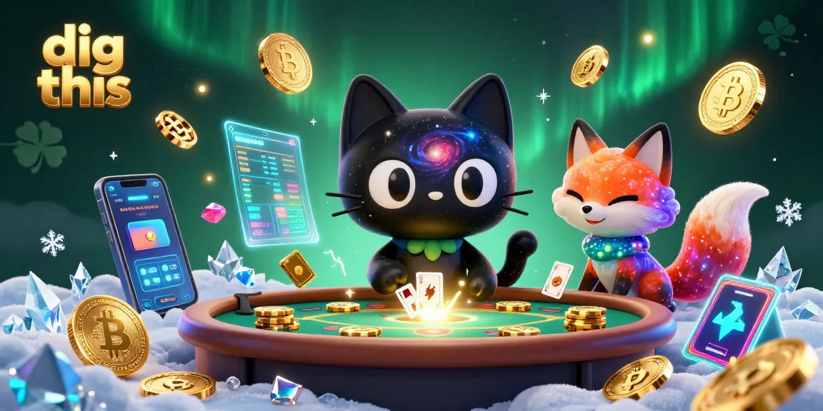 Engage with the cosmic adventure of dig this as playful characters gather casino treasures.