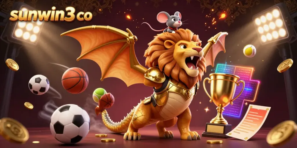 Enjoy dynamic gaming with sunwin3 co's golden chimera and exciting sports elements enhancing the casino experience.
