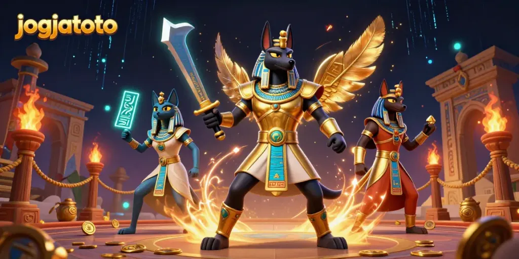 Experience the thrill of jogjatoto with vibrant ancient warriors and mystical casino elements.