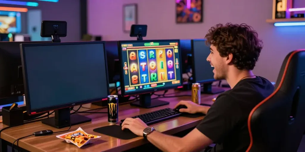 Pengalaman bermain slot online di NAGAHOKI303 dengan suasana gaming yang ceria.