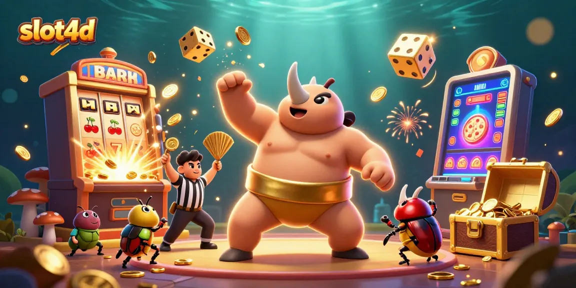 Menangkan slot4d dengan keseruan permainan slot yang memikat dan simbol keberuntungan di tengah kehebohan!