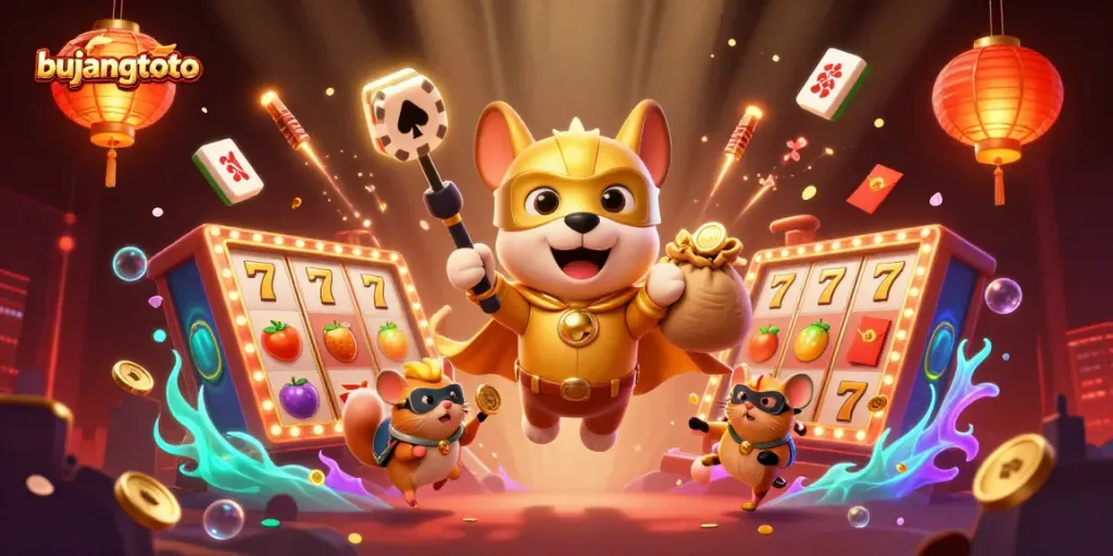 Bujangtoto menawarkan petualangan menyenangkan dengan anjing superhero dan kekayaan berlian di kasino.