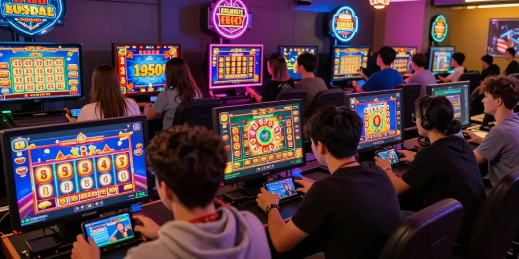 Pemain Situs Toto memainkan game menarik dengan akses lancar di perangkat mobile.