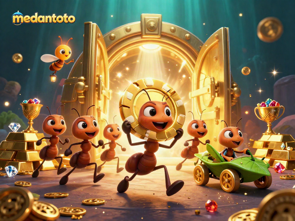 Ant tim 3D medantoto beraksi dalam pencurian chip poker emas raksasa di kasino
