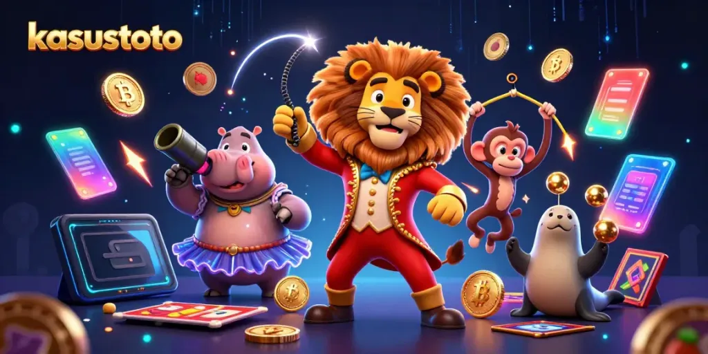 Kasustoto menawarkan permainan slot yang mengasyikkan dan penuh semangat, dengan simbol jackpot.