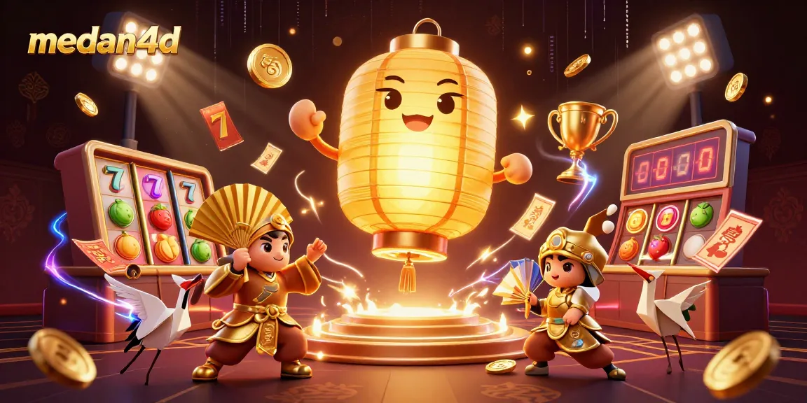 Medan4D memberikan pengalaman judi slot yang mengasyikkan, simbol keberuntungan bersinar.