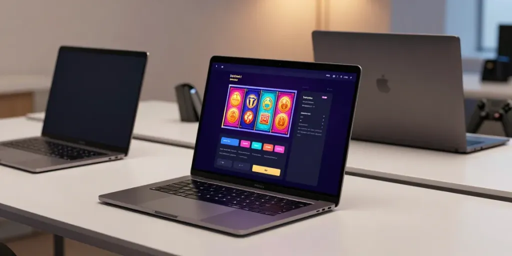 Platform taruhan slot dan togel RUPIAHTOTO terlihat pada perangkat modern dengan antarmuka inovatif.