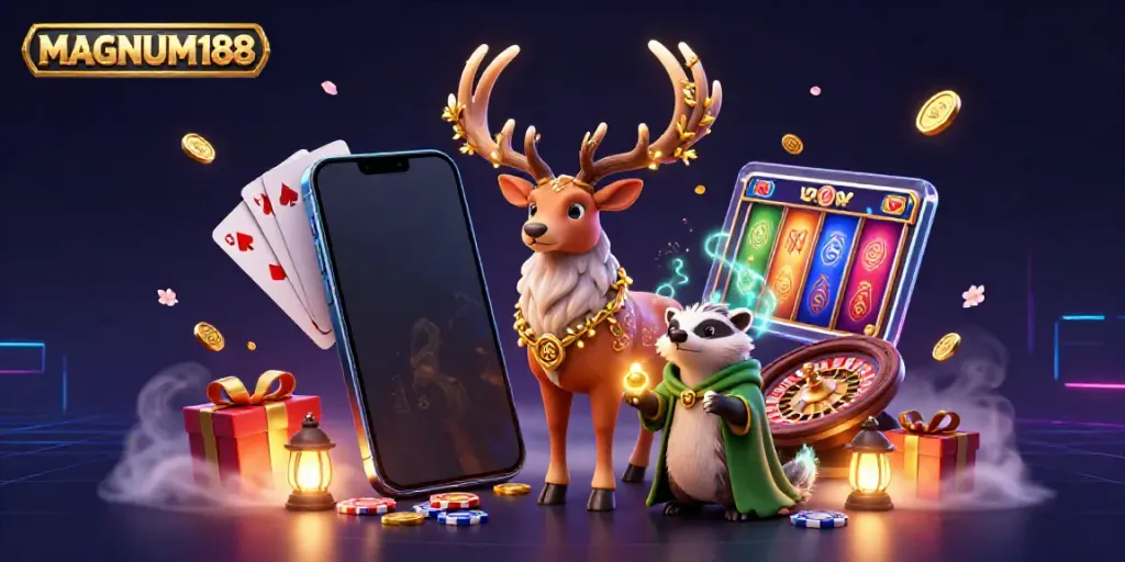 Play exciting slot games with MAGNUM188 and enjoy a vibrant experience with interactive elements.