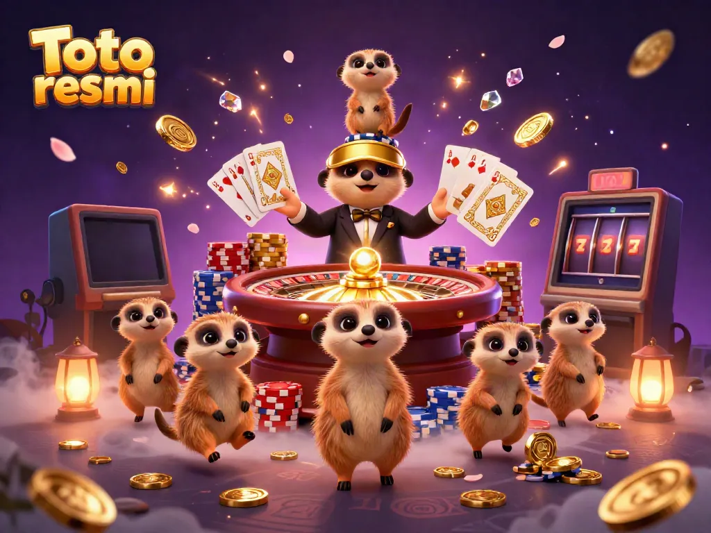 Menggoda pemain di Toto resmi dengan koloni meerkat menangani kasino.