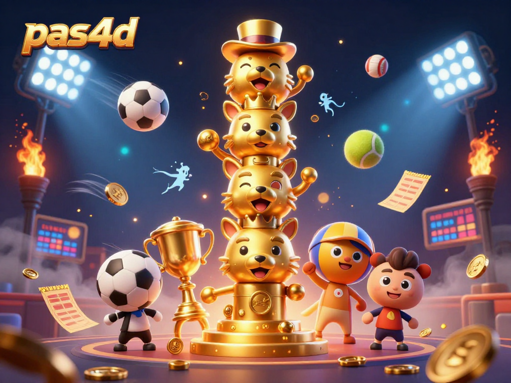 Menghasilkan pengalaman mendebarkan di pas4d dengan simbol keberuntungan dan suasana taruhan.