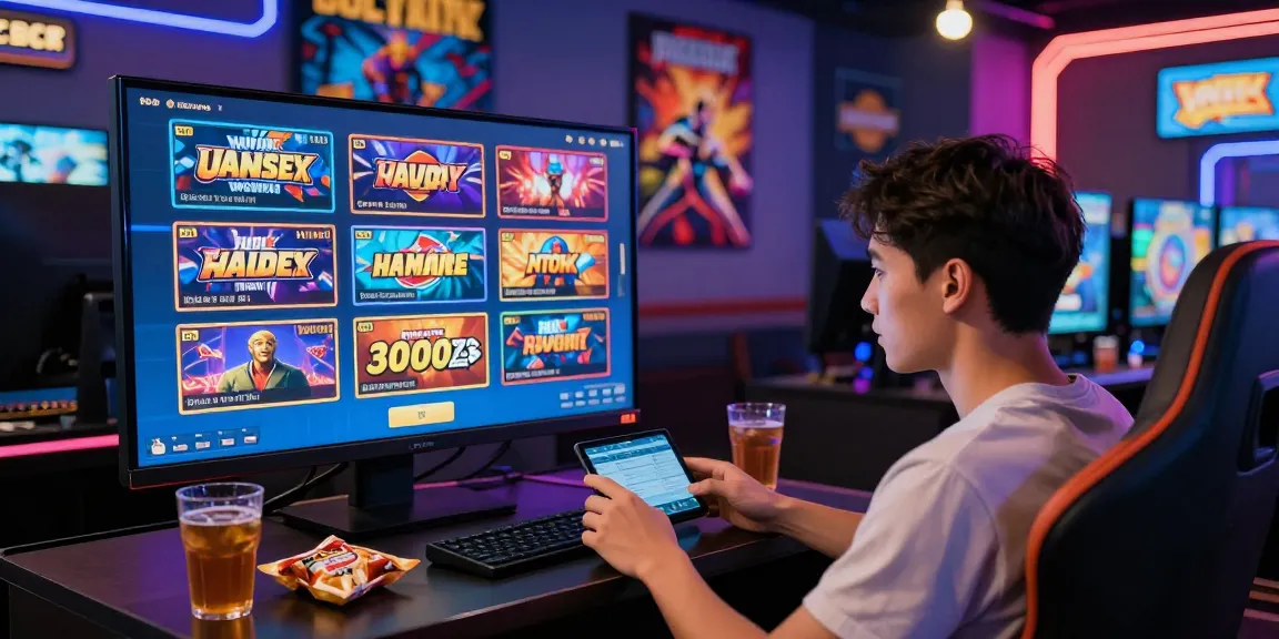 Interactive gaming scene featuring rajaberas88 online betting platform with colorful slots and user engagement.