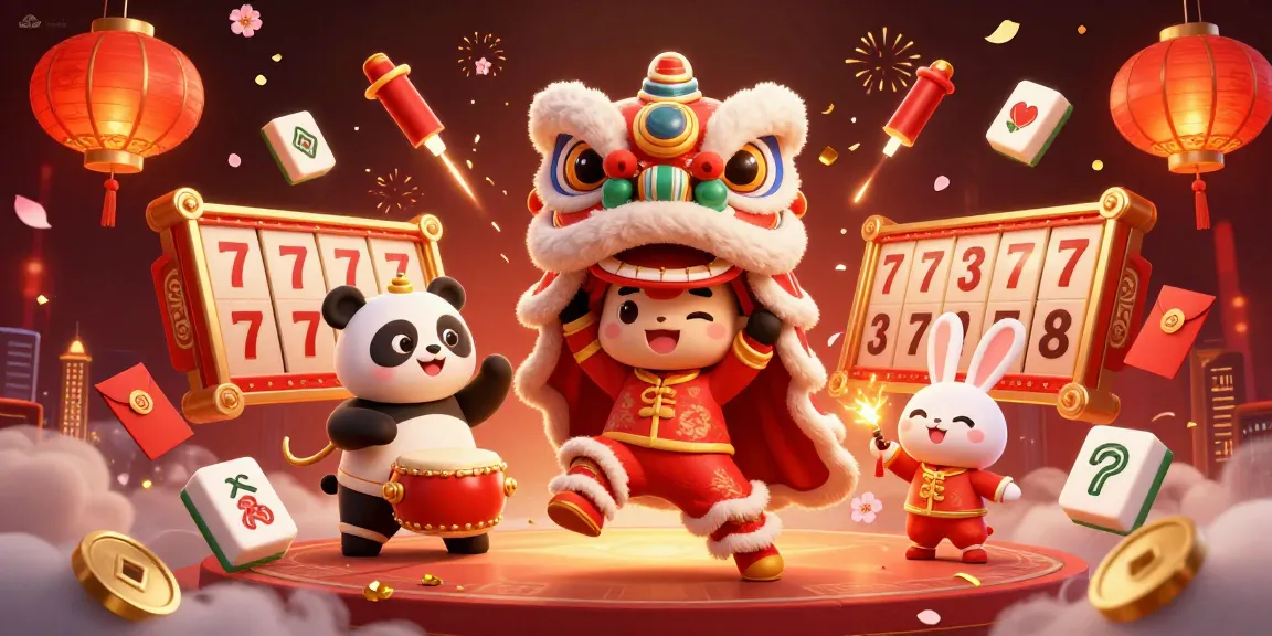 Join the excitement at makmur76 with 3D animated characters celebrating a festive casino atmosphere.
