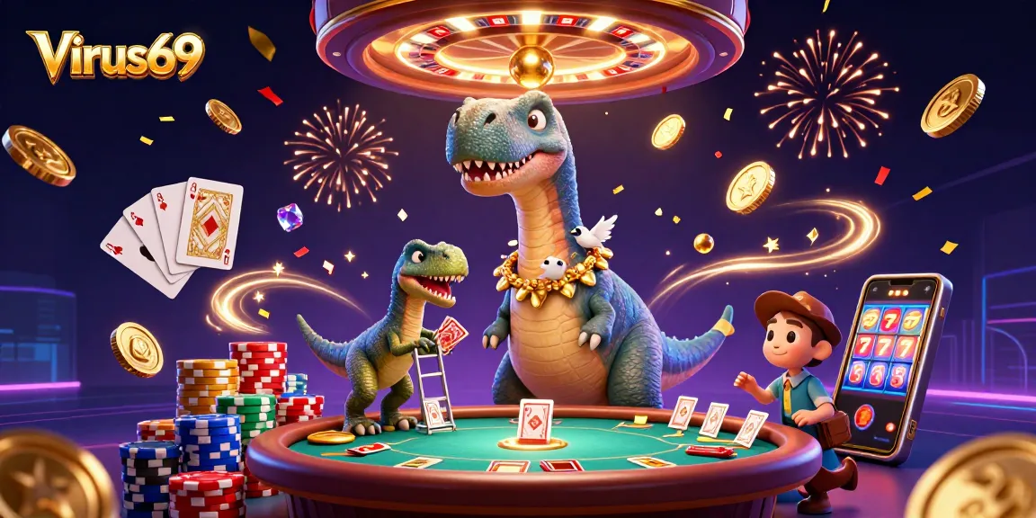 Experience thrilling gameplay at Virus69 with engaging visuals and captivating gaming elements.